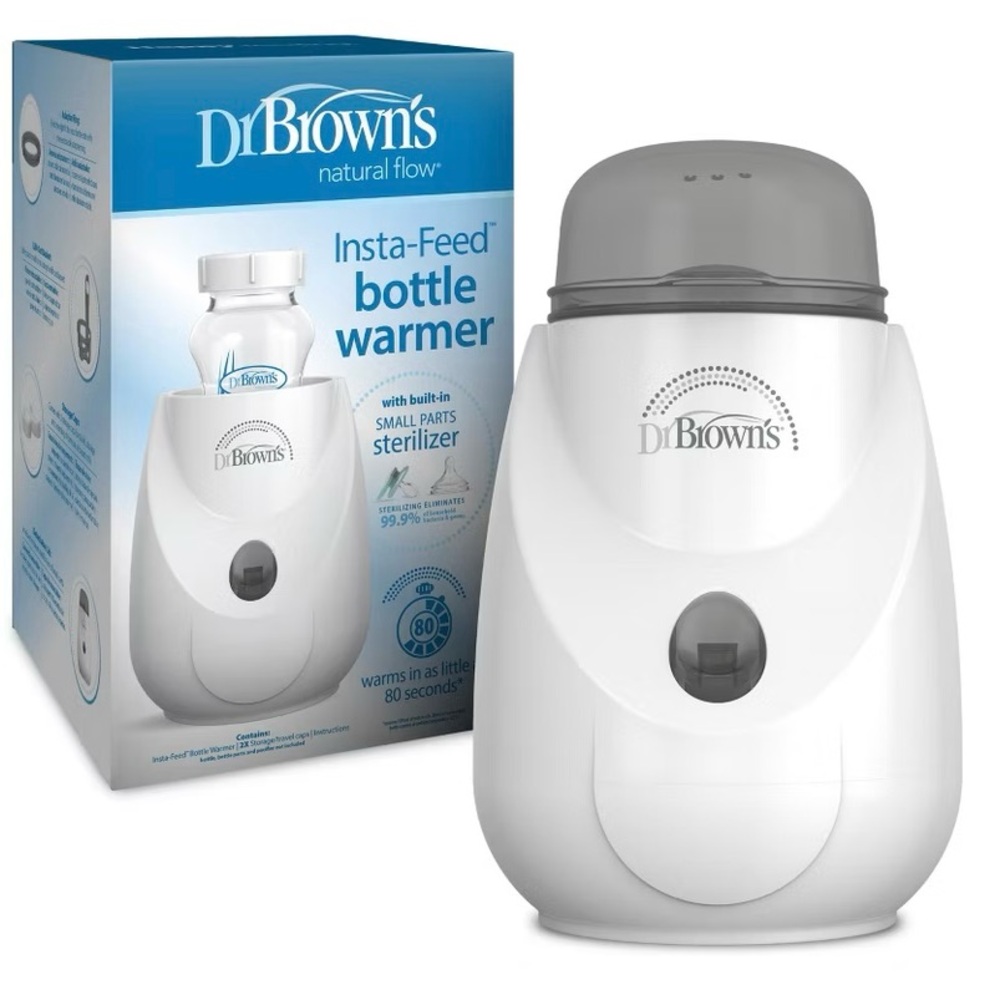 Dr. Brown's White Insta-Feed Bottle Warmer